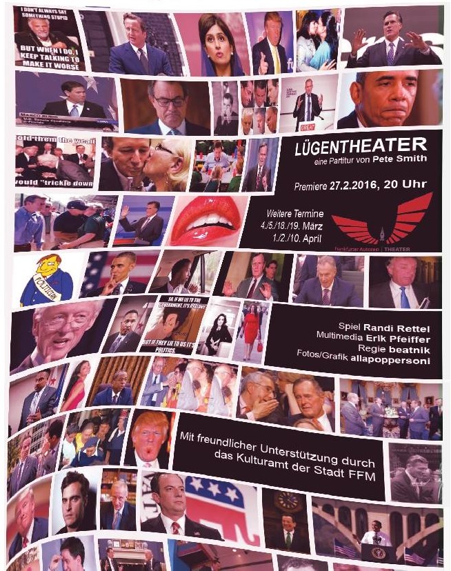 Lugentheater Plakat